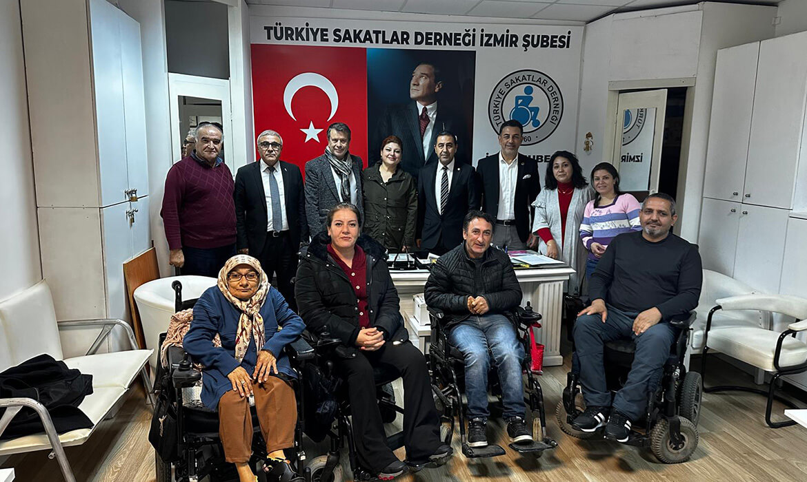 SAKATLAR DERNEĞİ İZMİR ŞUBESİ ZİYARETİ